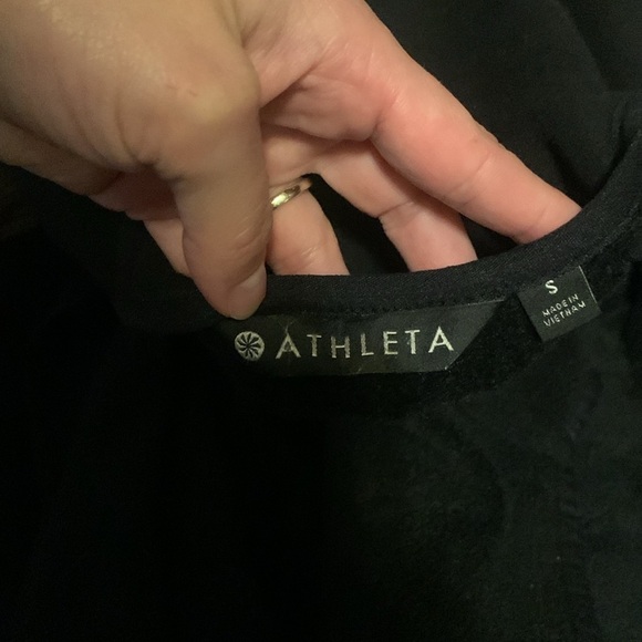 Athleta Black Cozy Karma Wrap Cardigan Size Small - Picture 4 of 4